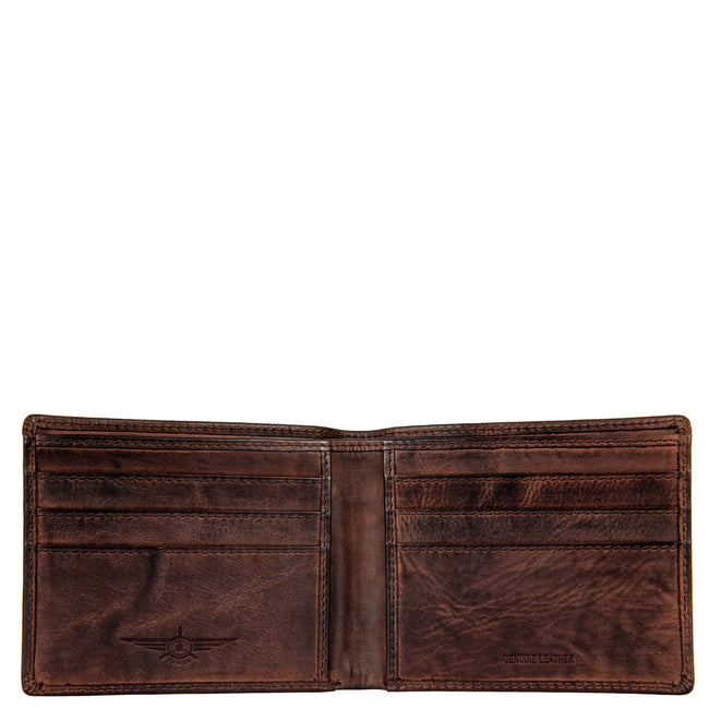 Ontario Leather Cards Wallet - Brown (ONT10-900)