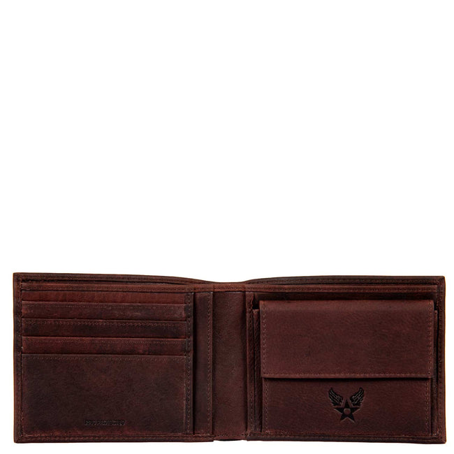 Ranger Leather Coins Wallet - Brown (RNG07-900)