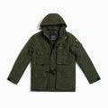 Field Jacket in Nylon - Verde Militare