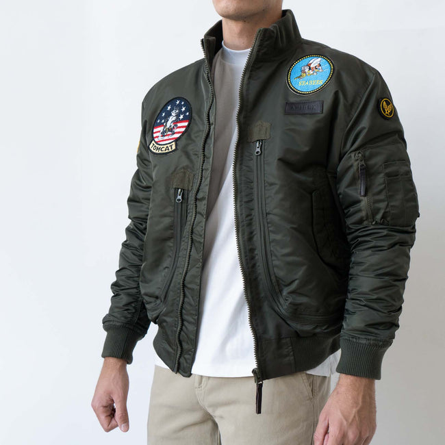 MA-2B (classic patch) Jacket - Military Green