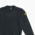 Pull Col Rond En Laine - Anthracite