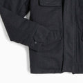 Wool Blend Field Jacket - Anthracite